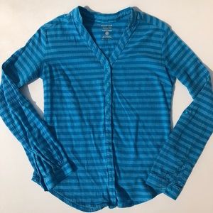 Mountain Hardware striped button down shirt